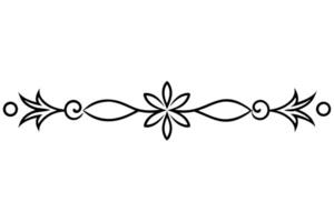 border design with white background, illustration line art vector