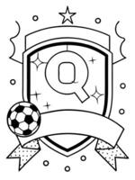 design a banner that captures the essence of football with dynamic and cheerful motifs the border vector