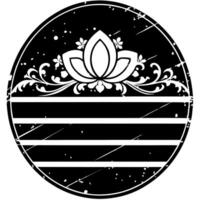 beautiful and awesome backgroundsvintage and distressed - sublimation silhouette white background, vector