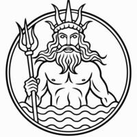 Neptune coloring pages neptune coloring pages vector