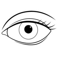 blink, illustration line art vector