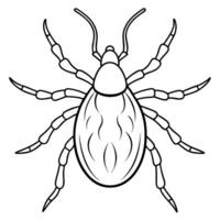 A tick on a white background vector