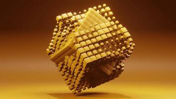 Abstract Cube Background video