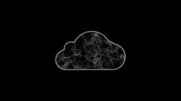 Cloud computing concept. video