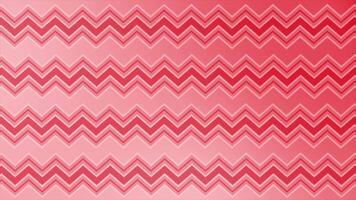 red simple zig-zag pattern seamless background moving left side, loopable background video