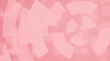 Red color circular pattern futuristic abstract design with glowing particles modern technology loop able background video