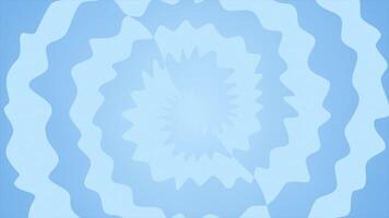 Royal Blue color Rotating wavy pattern complex pattern abstract design loop able geometrical background video