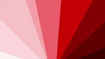 Red color multiple gradient semi circle shape geometrical gradient palette background video