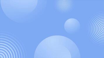 Simple and elegant multiple faded circles minimal geometrical loop able background video