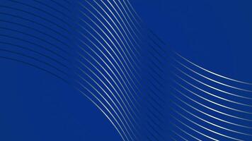 Premium background design with Royal blue line pattern in luxury, Abstract horizontal template for business banner loop able background video