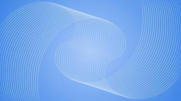 Simple and Elegant Royal blue color rotating repeating lines geometrical loop able background video