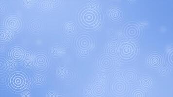 Royal blue color simple and elegant multiple circular shapes modern futuristic background video