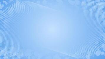Royal blue color moving bokeh particles abstract design modern background video