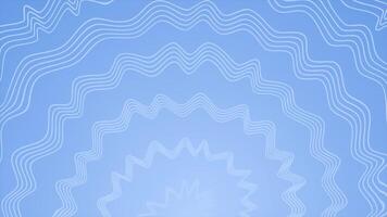 Royal Blue color Rotating wavy pattern complex pattern abstract design loop able geometrical background video