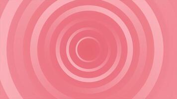 red color complex and elegant multiple circle design loop able geometrical background video