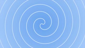 Royal blue color rotating circle simple design creating hypnotism effect geometrical loop able background video