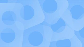 Royal Blue color futuristic multiple moving faded squares loop able geometrical background video