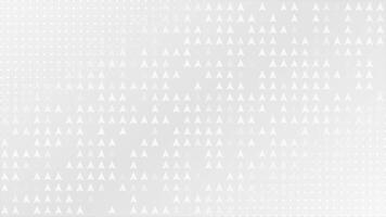 White and Black color appearing and disappearing triangular shapes with circular dots geometrical background video