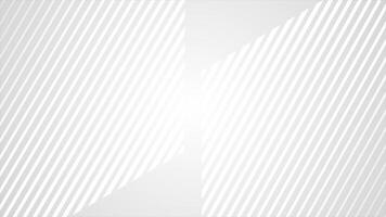 White and Black color repeating parallel lines moving opposite directions abstract design geometrical loop able background video
