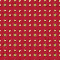 lightning bolts on a red background. illustration. isolated object. seamless pattern vector