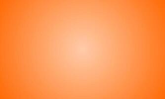 Abstract blank gradient background illustration of light orange color. Smooth elegant modern texture design template for banner, cover, web, digital, decorative, backdrop, advertising, display vector