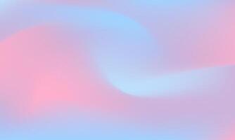Colored gradient abstract background. Soft motion pastel cyan blue and lilac illustration. Blurred liquid texture vector