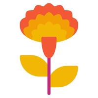 Marigold icon for web, app, infographic, etc vector