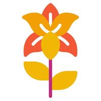 Lily icon for web, app, infographic, etc vector