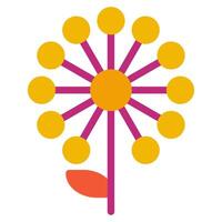Dandelion icon for web, app, infographic, etc vector