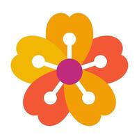 Blossom icon for web, app, infographic, etc vector