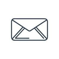 Email Message Icon, Opened envelope email icon, Email Icon vector