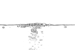 Water surface and running water photo