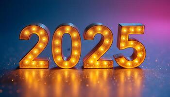 celebration of the new year 2025 photo