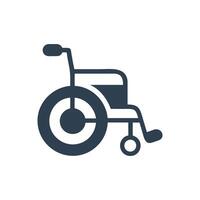 Wheelchair Icon, Accessibility icon vector