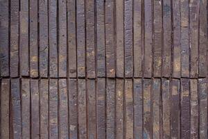 Rough texture of ceramic rectangles. Abstract background. photo
