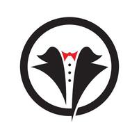 Tuxedo logo images illustration vector