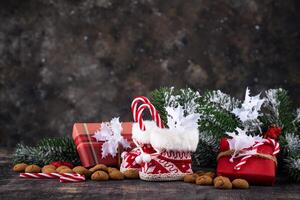 Sinterklaas or Saint Nicholas celebration concept photo
