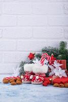 Sinterklaas or Saint Nicholas celebration concept photo