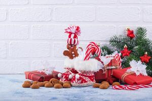 Sinterklaas or Saint Nicholas celebration concept photo