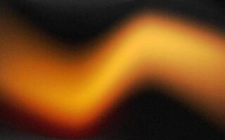 Abstract black and orange light wave background. Gradient mesh effect bright color blend. Blurred fluid colorful mix fluid and grain grunge texture gradation, noise blur abstract background vector