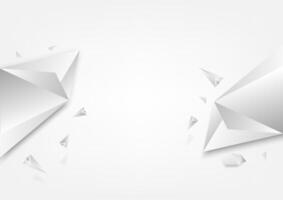 Polygon Abstract Background Geometric Triangle template vector