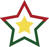 The star of the republic of burundi vector