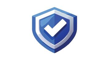 Secure icon isolated 3d render illustration vector