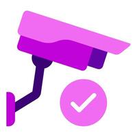 Security Camera Cyber Security icon illustration vector