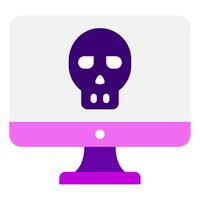 Malware Cyber Security icon illustration vector