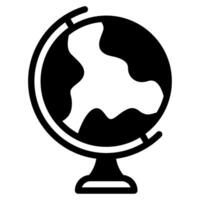 Globe freelancer icon illustration vector