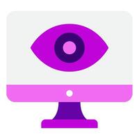Spyware Cyber Security icon illustration vector