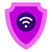 Secure Network Cyber Security icon illustration vector