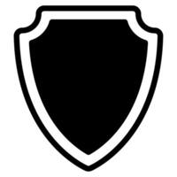 Shield Cyber Security icon illustration vector