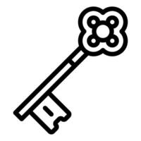 Key Cyber Security icon illustration vector